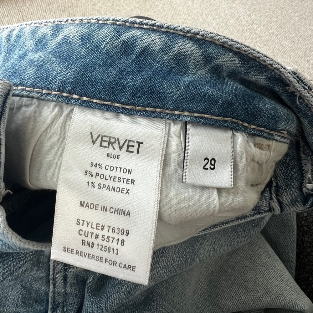 Vervet Light Blue Wide-Leg Women Jeans - Picture 8 of 10